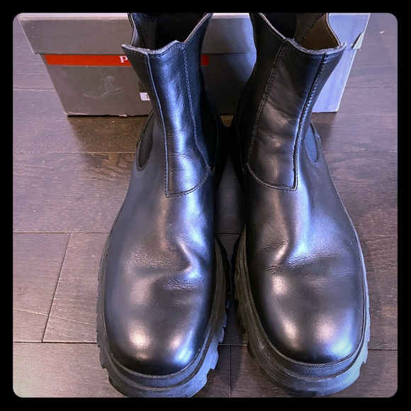 Prada Other - Prada black leather boots Prada size 9